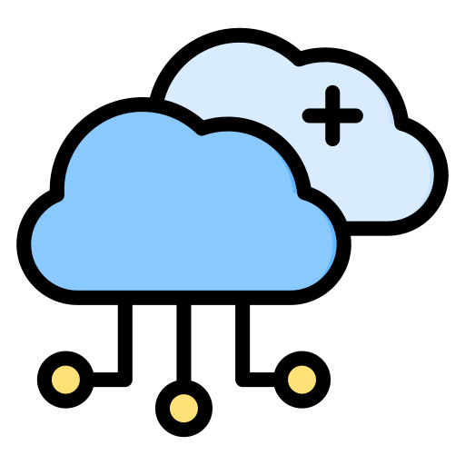 Hybrid Cloud Architecture Diagram Connecting On-Premise and Cloud Resources