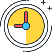 100 percent uptime guarantee icon for reliable web hosting